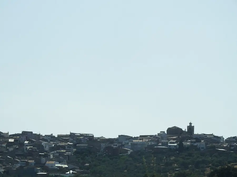 Vista de Alcuéscar (Cáceres)