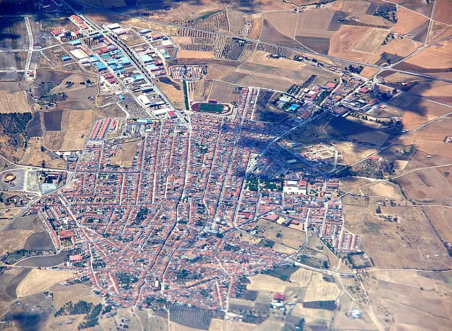 Vista de Azuaga (Badajoz)