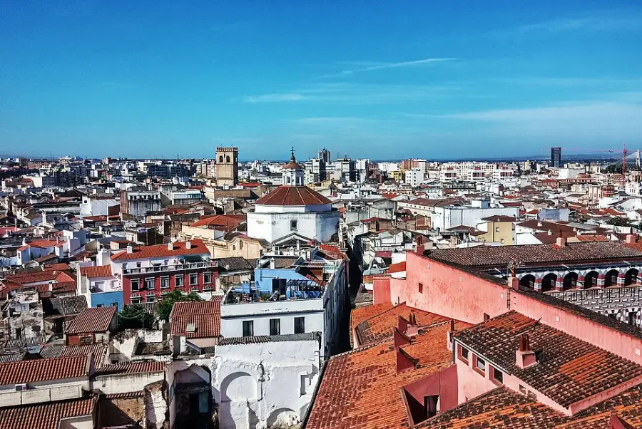 Vista de Badajoz (Badajoz)