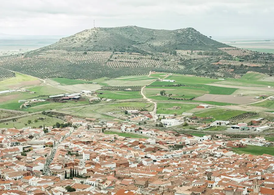 Vista de Cabeza del Buey (Badajoz)