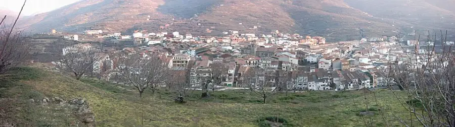 Vista de Cabezuela del Valle (Cáceres)