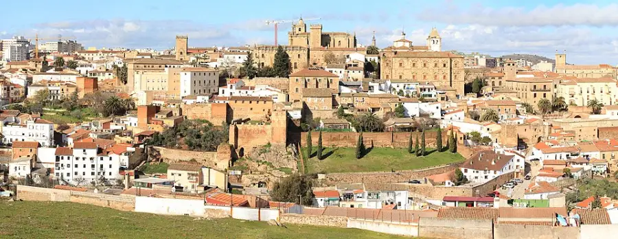 Vista de Cáceres (Cáceres)