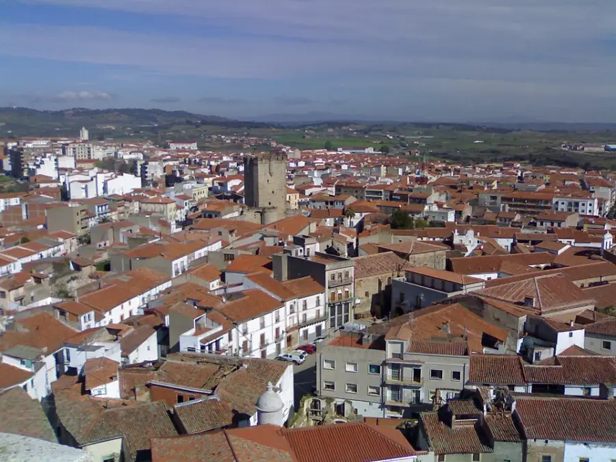 Vista de Coria (Cáceres)