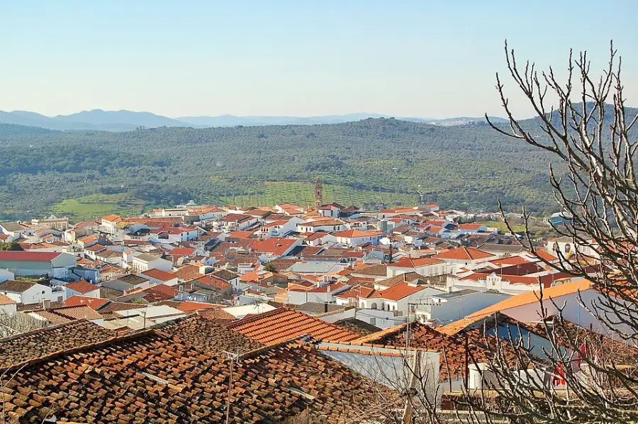 Vista de Fuentes de León (Badajoz)