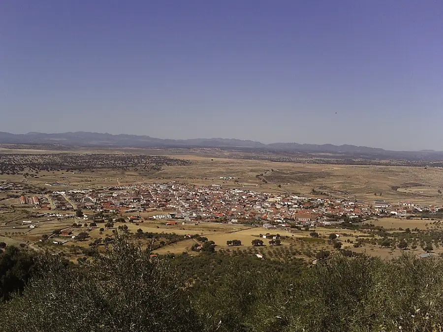 Vista de Herrera del Duque (Badajoz)