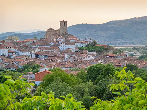 Vista de Hervás (Cáceres)