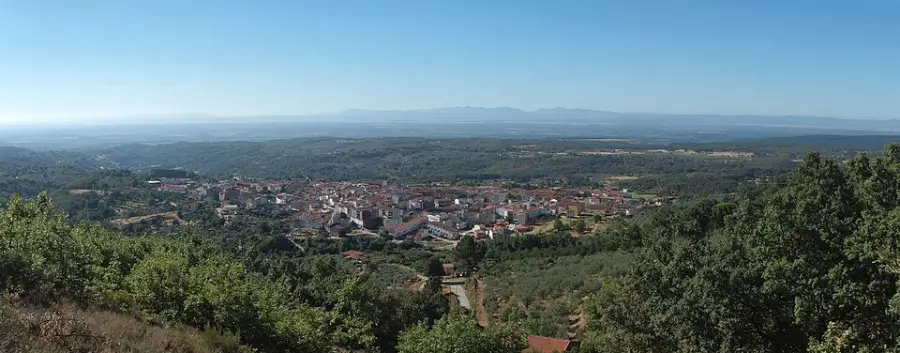 Vista de Losar de la Vera (Cáceres)