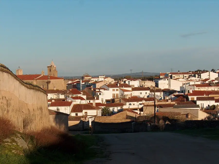 Vista de Malpartida de Cáceres (Cáceres)