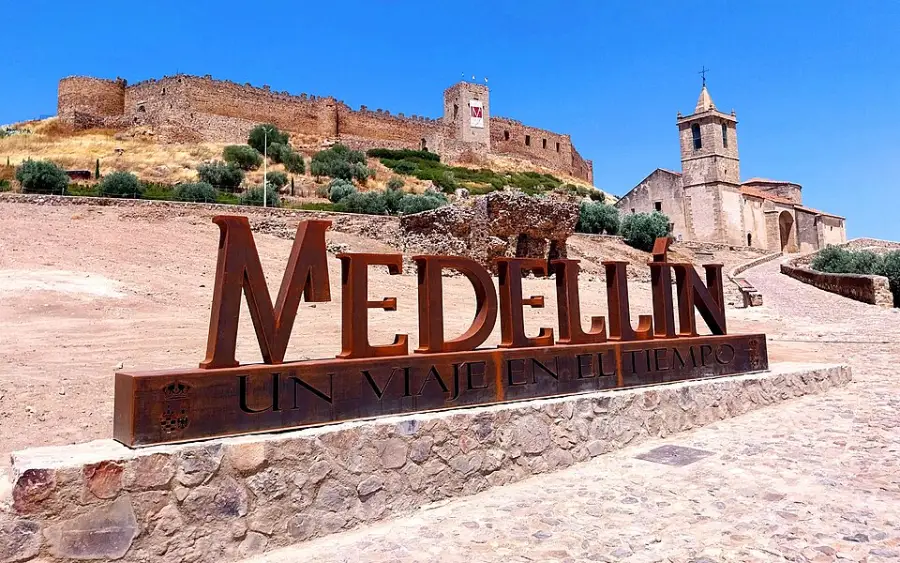 Vista de Medellín (Badajoz)