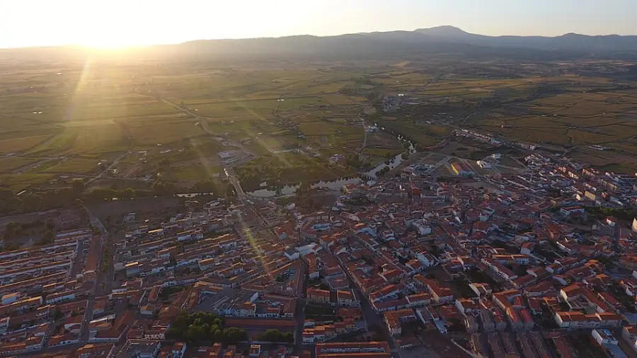 Vista de Moraleja (Cáceres)