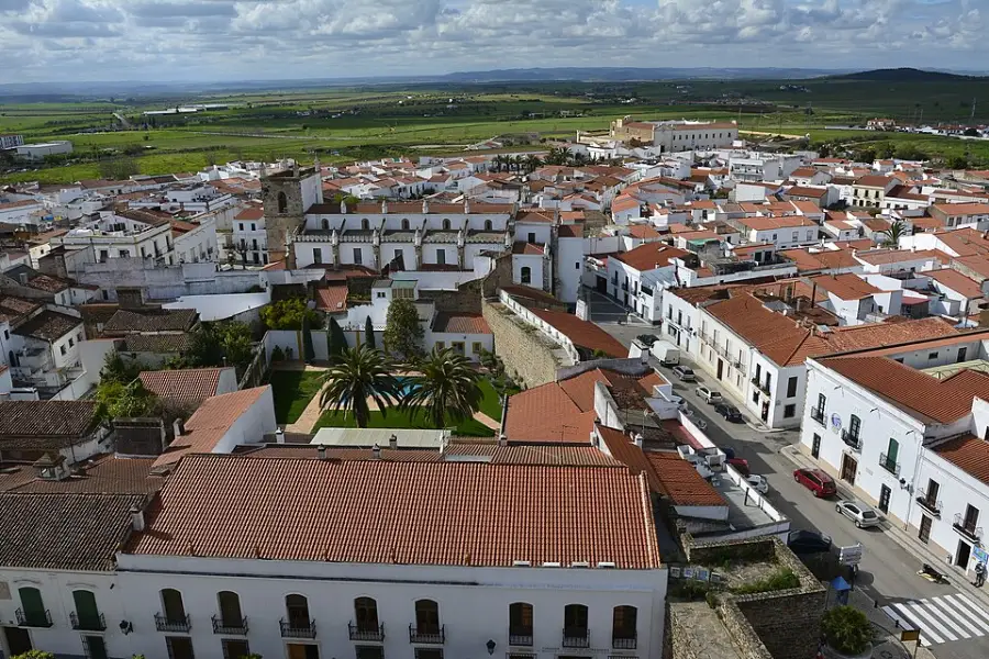 Vista de Olivenza (Badajoz)