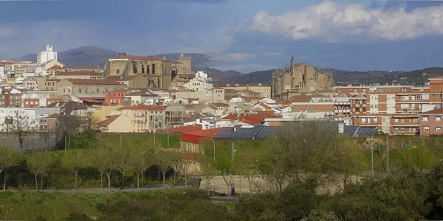 Vista de Plasencia (Cáceres)
