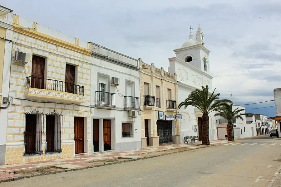Vista de Santa Amalia (Badajoz)