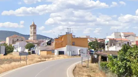 Vista de Santa Marta de los Barros (Badajoz)