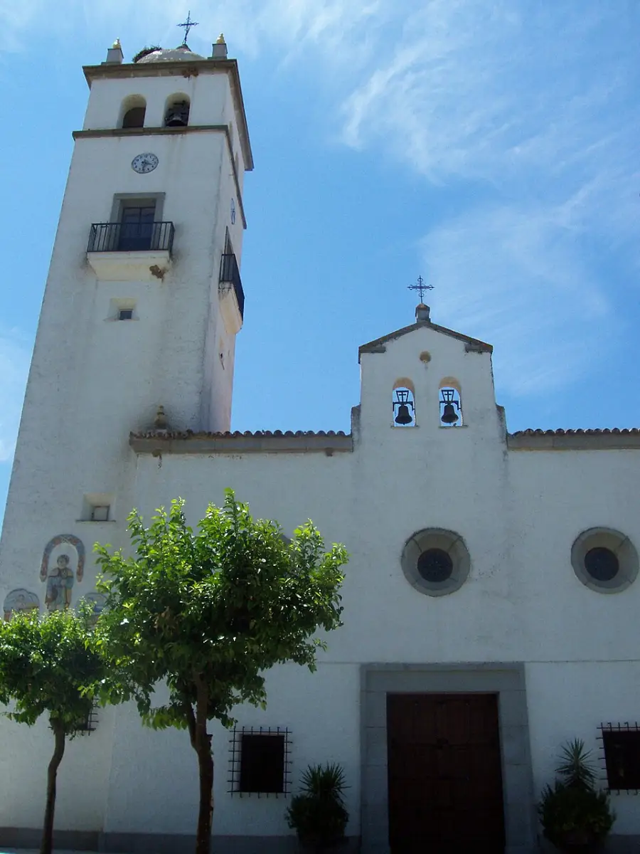 Vista de Valdelacalzada (Badajoz)