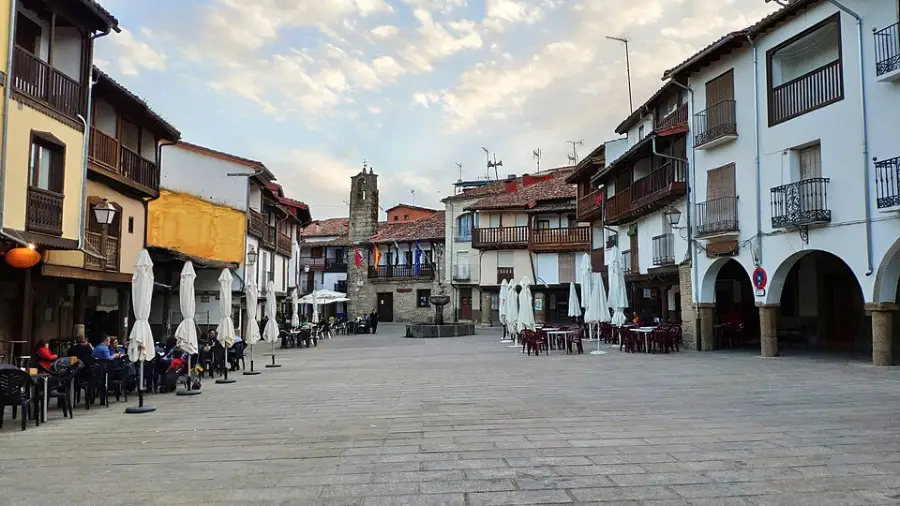Vista de Villanueva de la Vera (Cáceres)